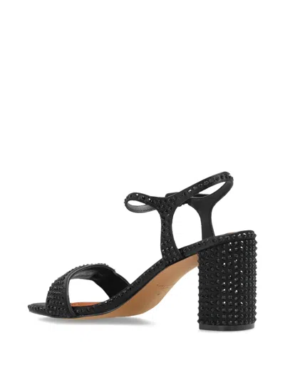 Kurt Geiger 90mm Studded Heeled Sandals In Black