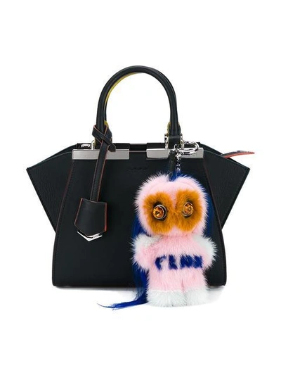 Shop Fendi Rumi Piro-chan Bag Charm In Multicolour