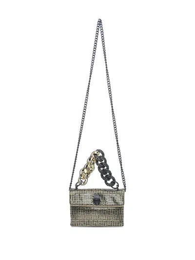 Kurt Geiger Mini Kensington Chain Tote Bag In Gold