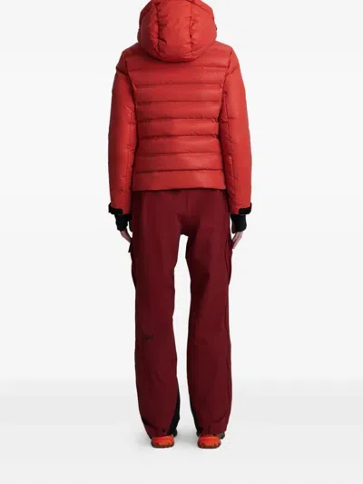 Aztech Mountain Nuke Hooded Ski Jacket In Red