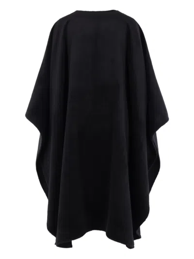 Meta Campania Collective Alpaca Wool Cape In Multi