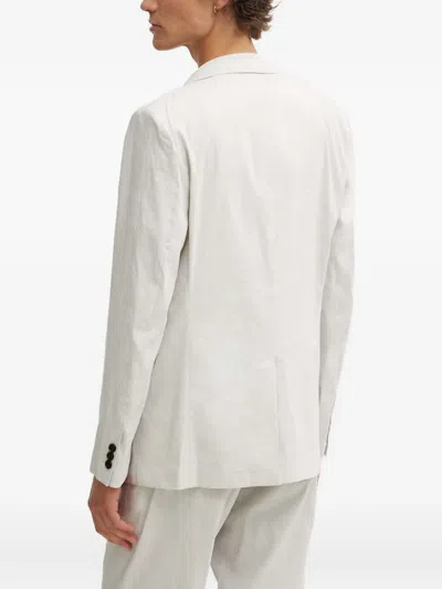 Theory Single-breasted Blazer In Multi