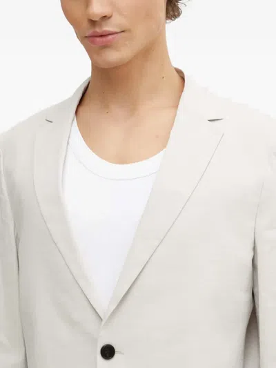 Theory Single-breasted Blazer In Multi