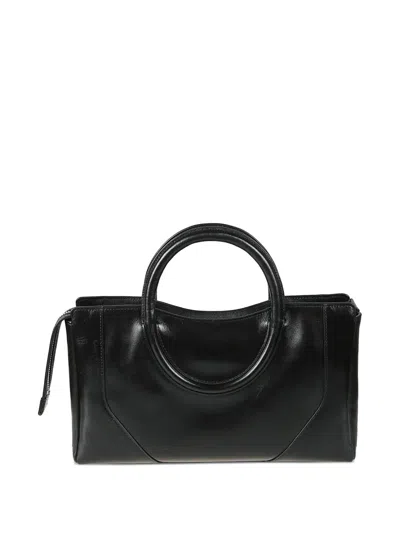 Staud Mini Maude Tote Bag In Black