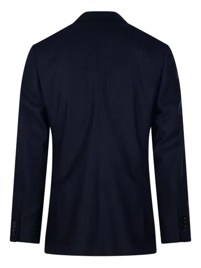 Lardini Single-breasted Buttoned Blazer In Animal Print