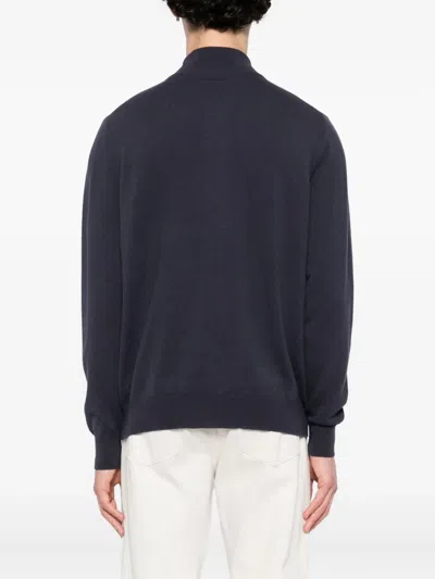 Kiton Logo-printed Jumper In Multi