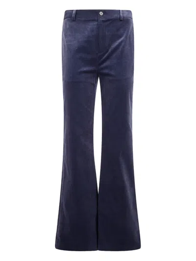 Ralph Lauren Corduroy Flared Trousers In Multi