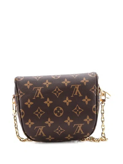 Pre-owned Louis Vuitton X Takashi Murakami Bum Bag Limited Edition Monogram Cerises Mini Belt Bag In Brown