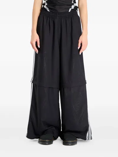 Adidas Originals Adidas Adilenium Season 4 Teamgeist Oversize Recycled Polyester Track Pants In Black