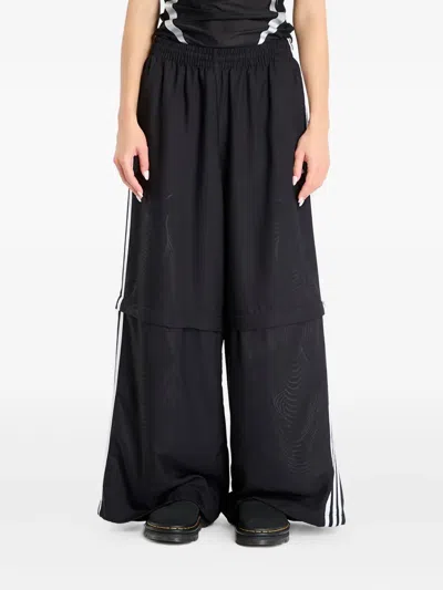Adidas Originals Adidas Adilenium Season 4 Teamgeist Oversize Recycled Polyester Track Pants In Black