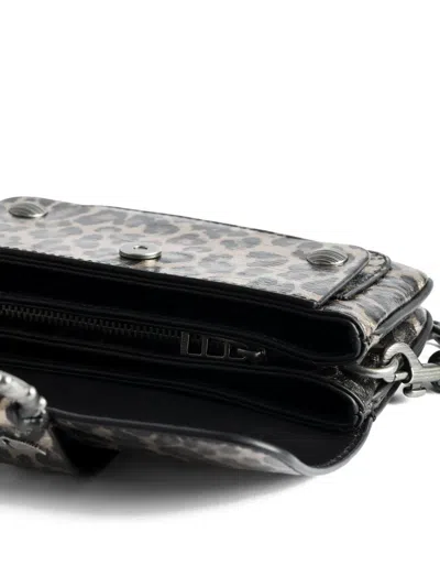 Zadig & Voltaire Kate Leopard-print Clutch In Animal Print