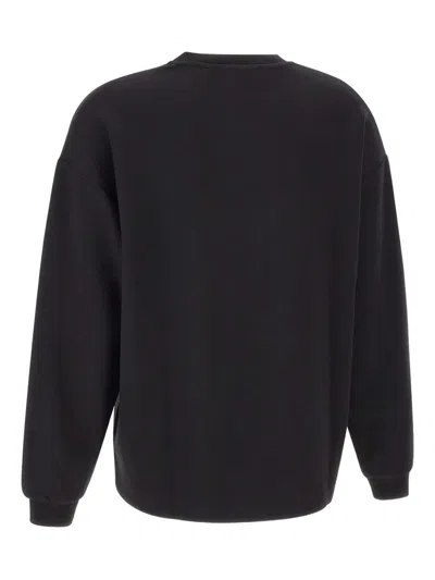 Elena Miro' Floral-sequin Sweatshirt In Black