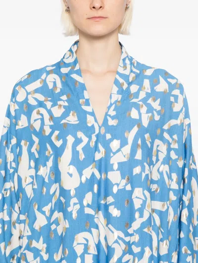 Bambah Bella Josephine Dress In Blue