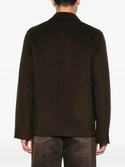 Amaranto Pocket Button Jacket In Multi