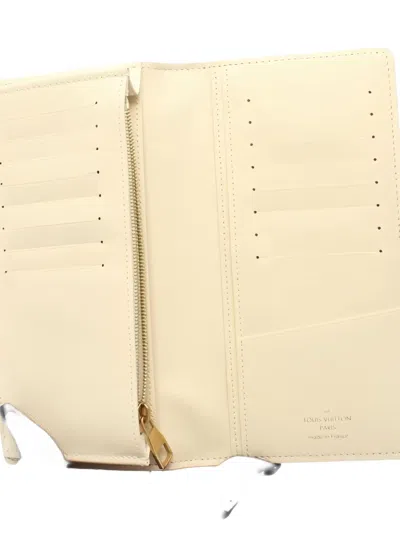 Pre-owned Louis Vuitton Portefeuil Brother Monogram Bi-fold Wallet In Neutral