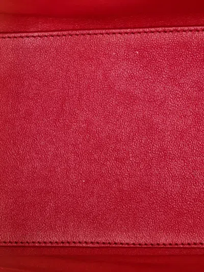 Pre-owned Celine Luggage Bag Smooth Leather Micro Tote Bag In Neutral