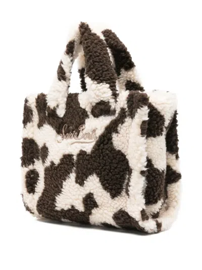 Mc2 Saint Barth Mini Vanity Tote Bag In Animal Print