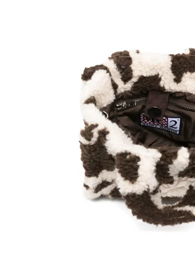 Mc2 Saint Barth Mini Vanity Tote Bag In Animal Print