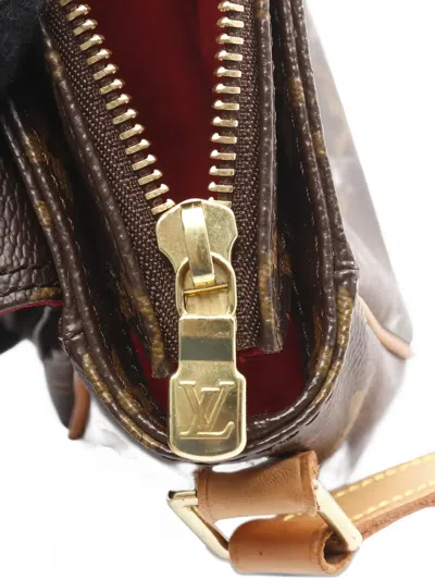 Pre-owned Louis Vuitton 2004 Viva Cite Pm Monogram Shoulder Bag In Brown