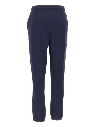 Sun 68 Drawstring Logo-detail Track Pants In Blue