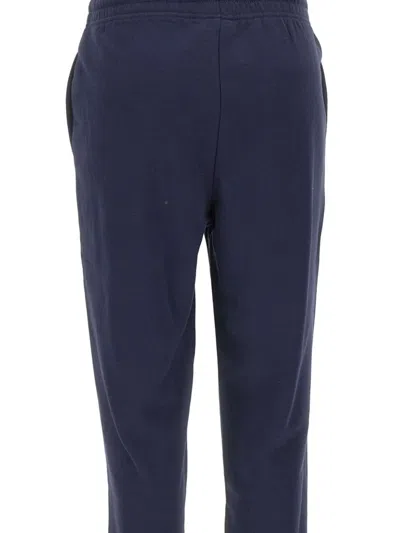 Sun 68 Drawstring Logo-detail Track Pants In Blue