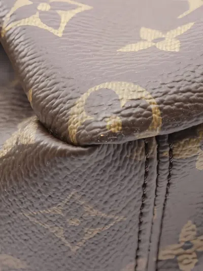 Pre-owned Louis Vuitton 2014 Monogram Pallas Handbag In Brown