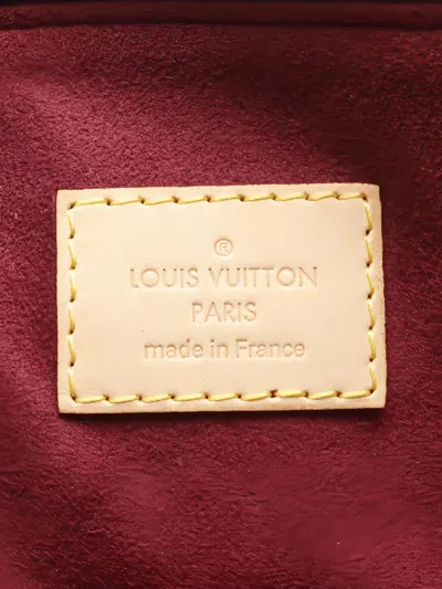 Pre-owned Louis Vuitton 2014 Monogram Pallas Handbag In Brown