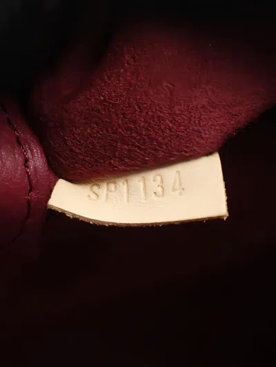 Pre-owned Louis Vuitton 2014 Monogram Pallas Handbag In Brown