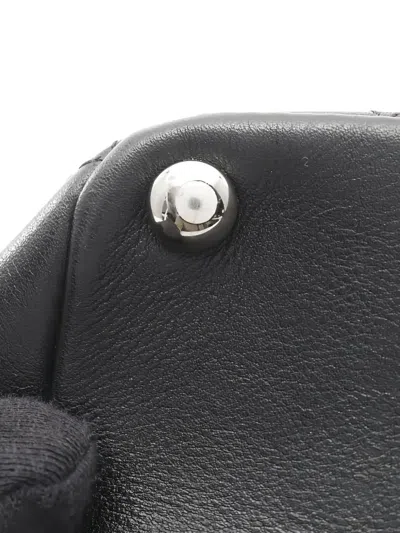 Pre-owned Chanel 2005-2006 Medium Cambon Line Tote Bag In Black