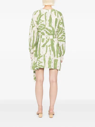 Bambah Bella Selva Dress In Green