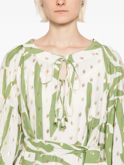 Bambah Bella Selva Dress In Green