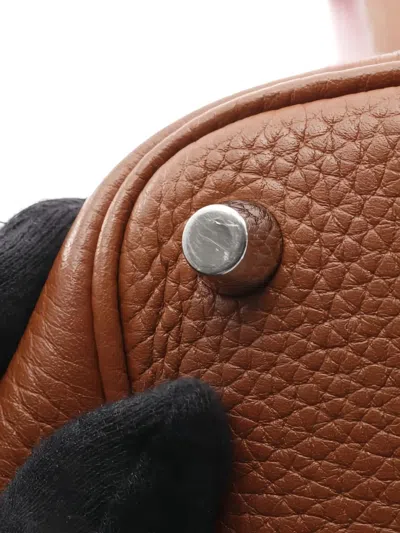 Pre-owned Hermes 2018 Picotin Lock Pm Tote Bag In Brown