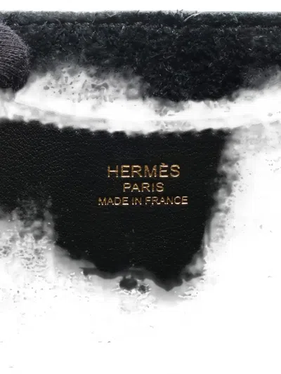 Pre-owned Hermes Small 2023 Loop 18 Tote Bag In Black