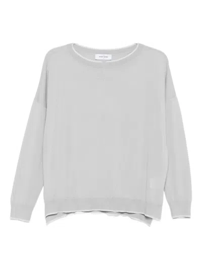 Gran Sasso Crew-neck T-shirt In Gray