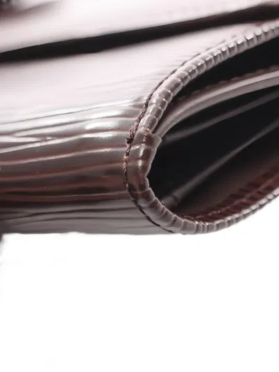 Pre-owned Louis Vuitton Porto Monnaie Bi-fold Wallet In Brown