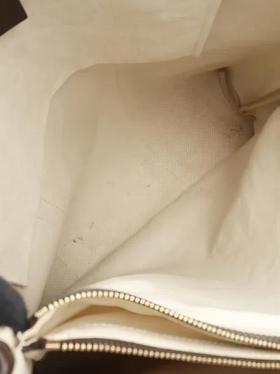 Pre-owned Gucci 2000s Gg Plus Tote Bag In Neutral