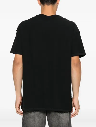 Purple Brand Embellished T-shirt In Black