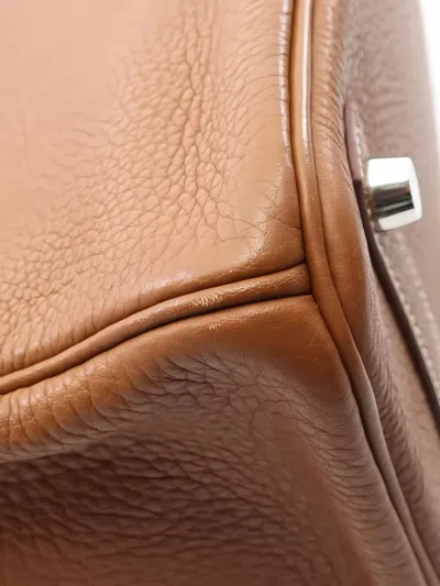 Pre-owned Hermes 2008s Birkin 30 Togo-leather Handbag In Brown