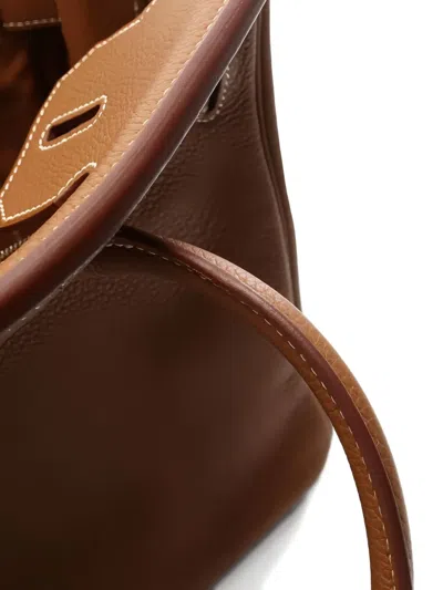 Pre-owned Hermes 2008s Birkin 30 Togo-leather Handbag In Brown