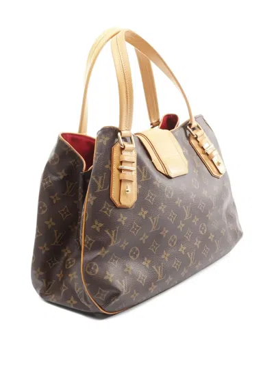 Pre-owned Louis Vuitton 2007 Greet Monogram Handbag In Brown