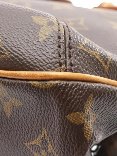 Pre-owned Louis Vuitton 2007 Greet Monogram Handbag In Brown