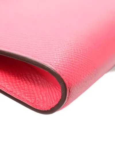 Pre-owned Hermes 2018 Click 16 Engraved Shoulder Bag In Pink