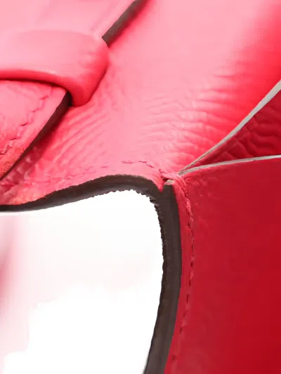 Pre-owned Hermes 2018 Click 16 Engraved Shoulder Bag In Pink