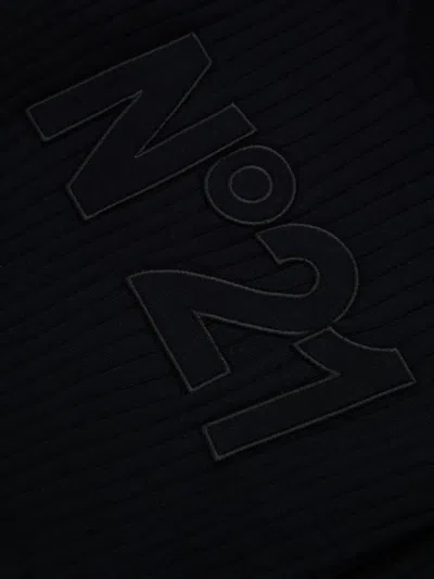 N°21 Logo Sweater In Black