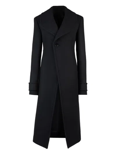 Tod's Single-breasted Coat In Black