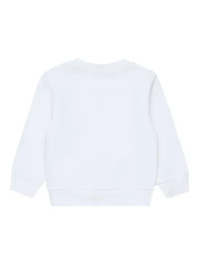 Dsquared2 Logo Sweatshirt In White