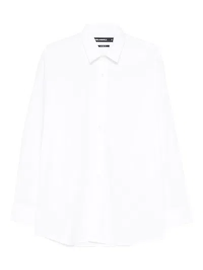 Karl Lagerfeld Logo-patch Shirt In White