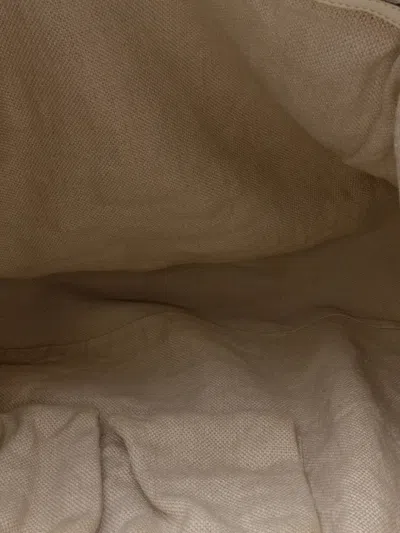 Pre-owned Gucci 2016-2025 Large Gg Canvas Icon Bit Satchel In Brown