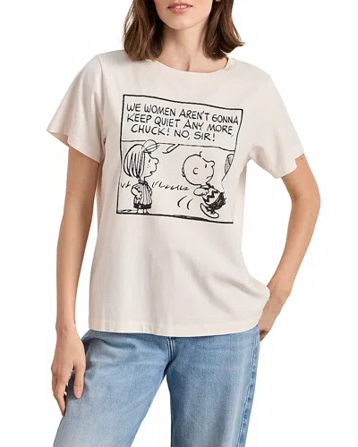 Sanctuary Aren't Gonna Keep Quiet Tee In Neutral