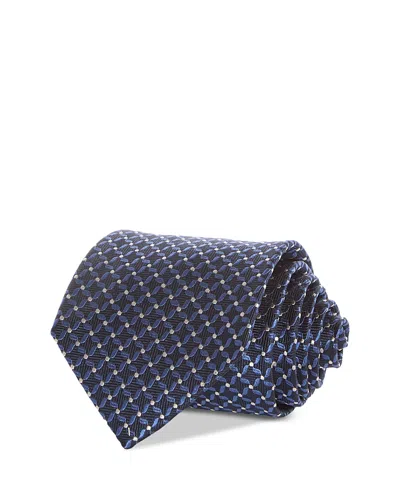 The Men's Store At Bloomingdale's Silk Classic Geometric Tie - Exclusive In Blue